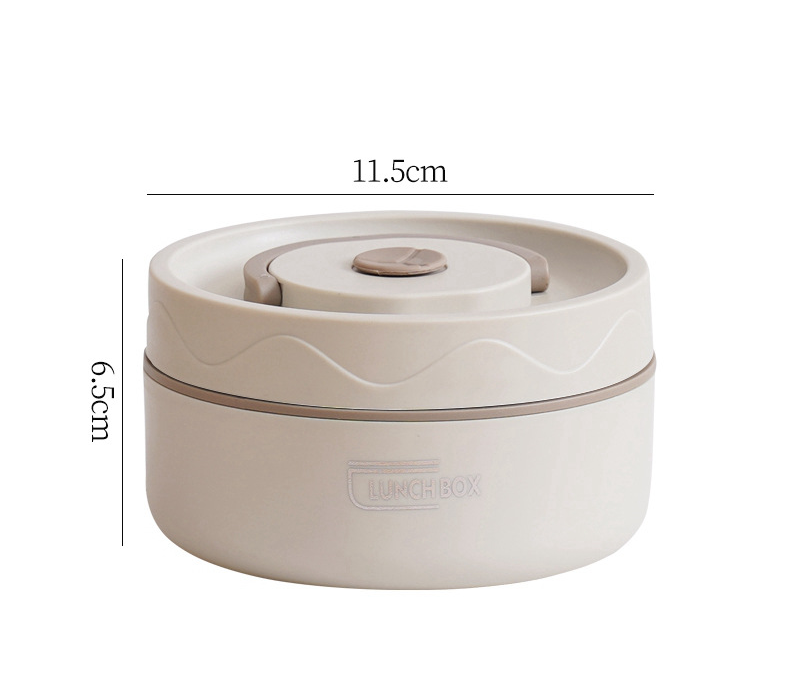 Ensemble de 4 boites à lunch isothermes avec sac