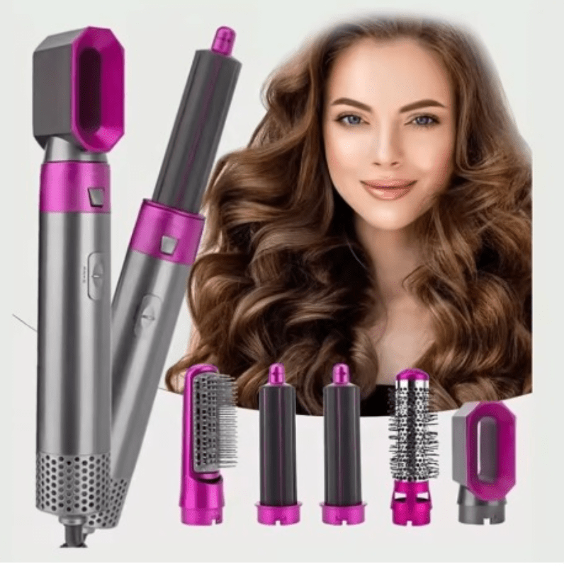Brosse Coiffante Multifonction 5-en-1 - TROPYMALL