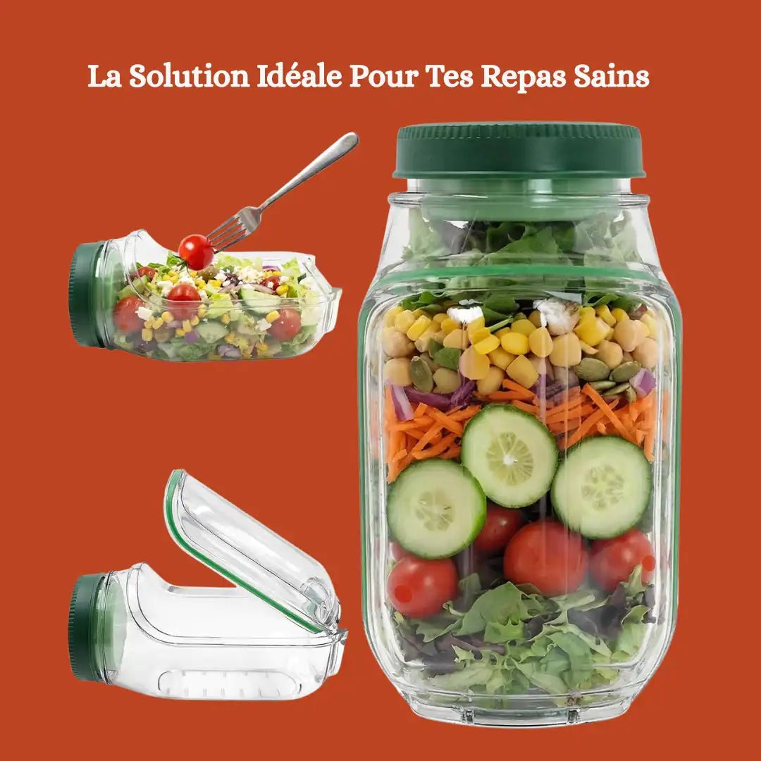 🥗 Salad Jar Portable 🥗 . - TROPYMALL