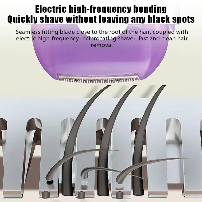 Épilateur à lumière bleue