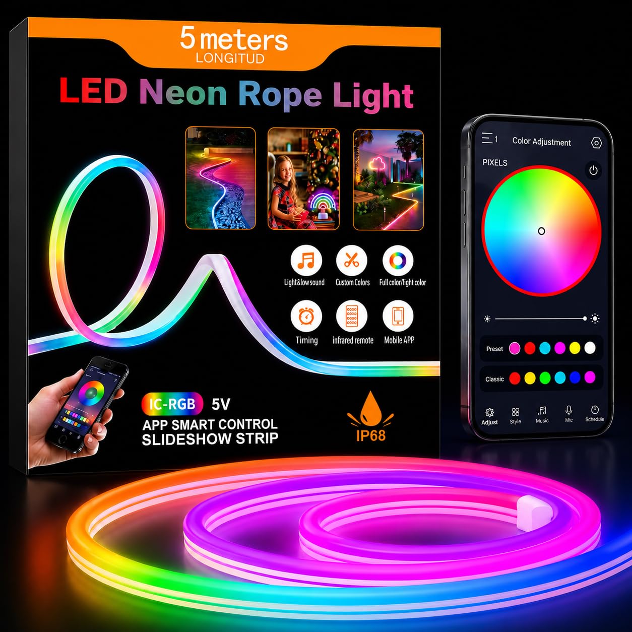 LED Strip 5M - TROPYMALL