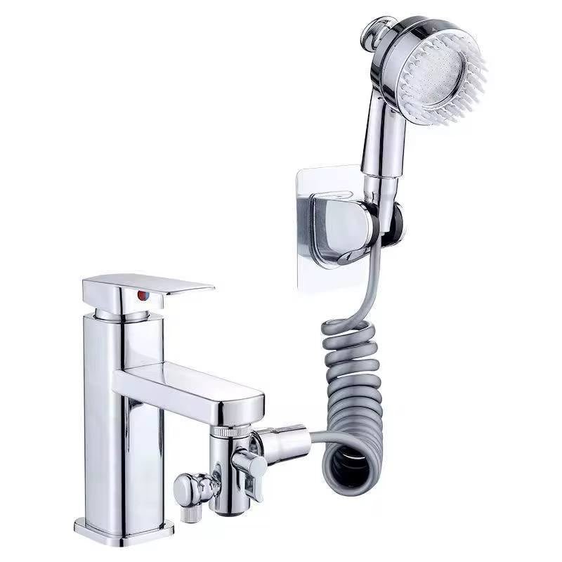 Ensemble Pommeau Douche pour Lavabo Douchette Adaptable sur Robinet Flexible de Robinet - TROPYMALL