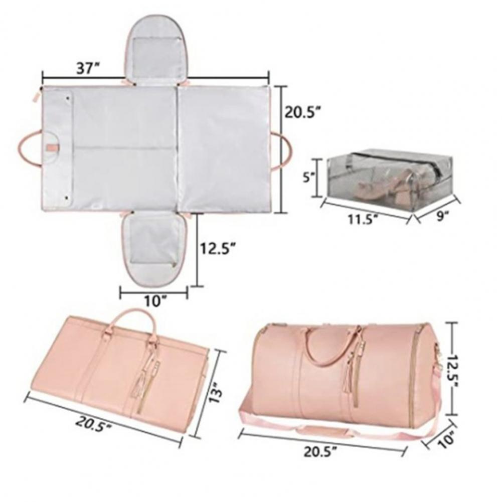 Sac à Vêtements de Voyage 2-en-1 Convertible