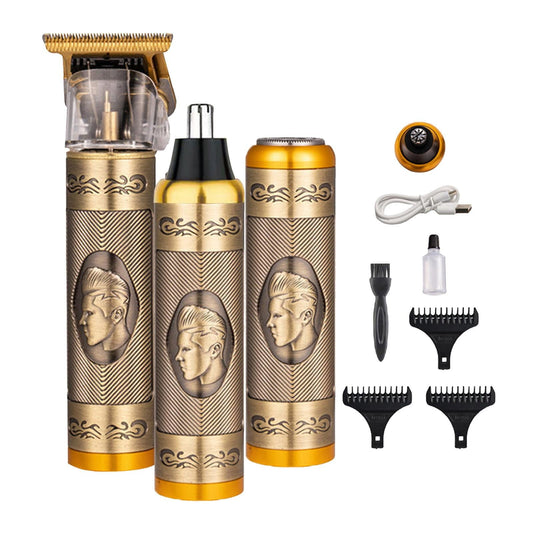 ألة الحلاقة 3 في 1النحاسية