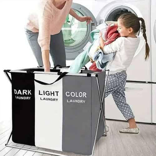 سلة الغسيل الثلاثية - TROPYMALL