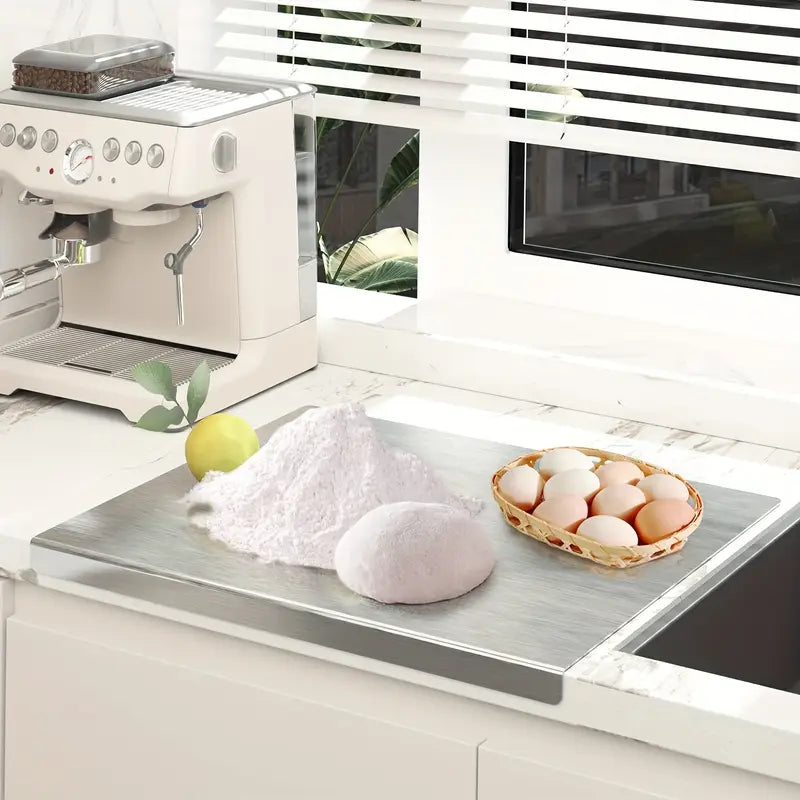 (INOX)لوح تقطيع احترافي من الفولاذ المقاوم للصدأ