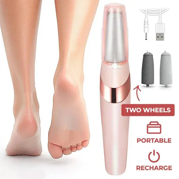 Râpeuse Pieds Electrique جهاز كهربائي يزيل الجلد الميت وتشققات الكعب