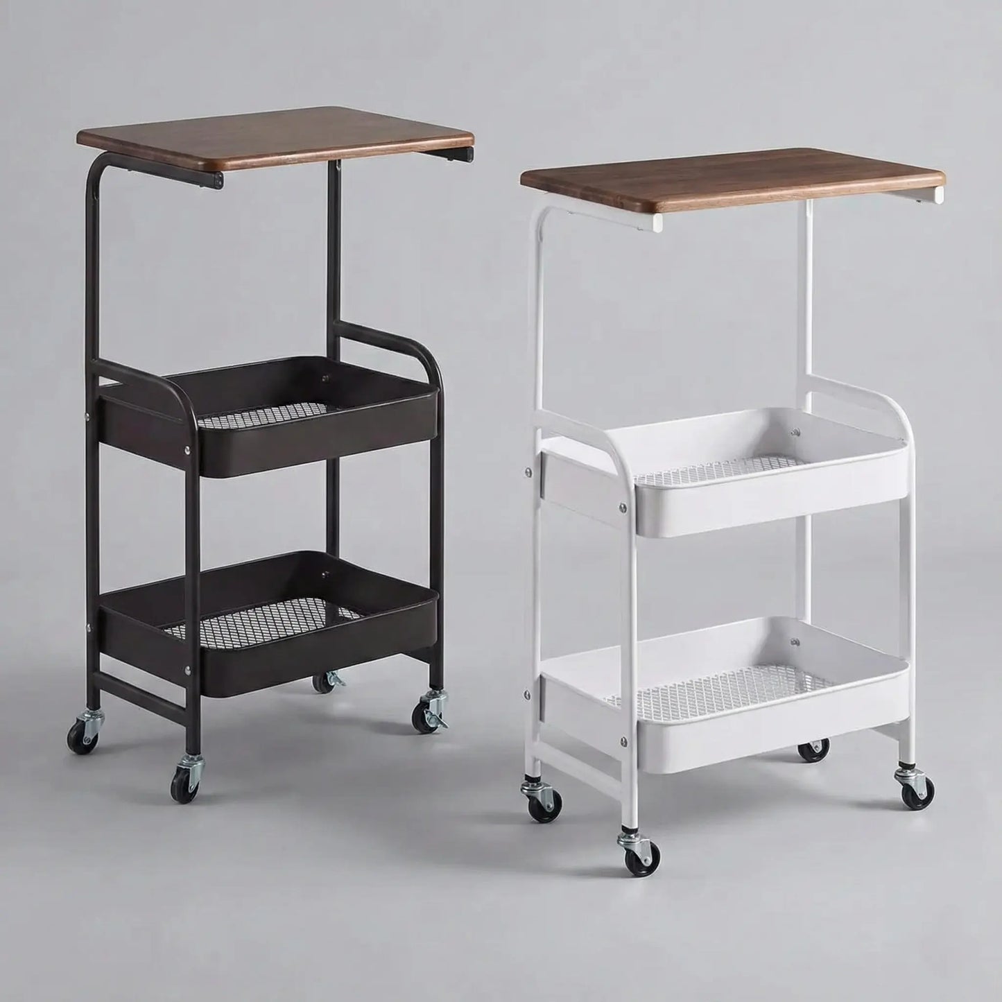 Chariot de rangement à roulettes à 3 niveaux